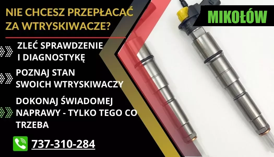 Regeneracja wtryskiwaczy Mikołów
