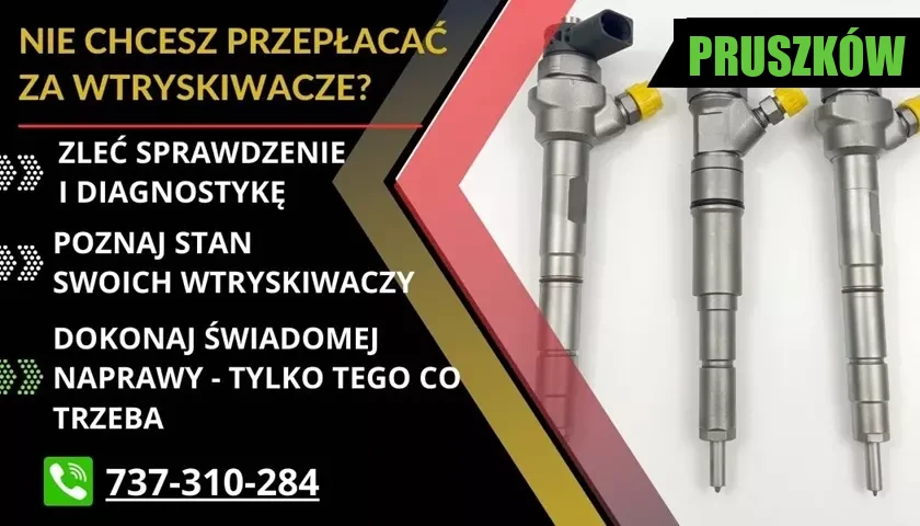 Regeneracja wtryskiwaczy Pruszków