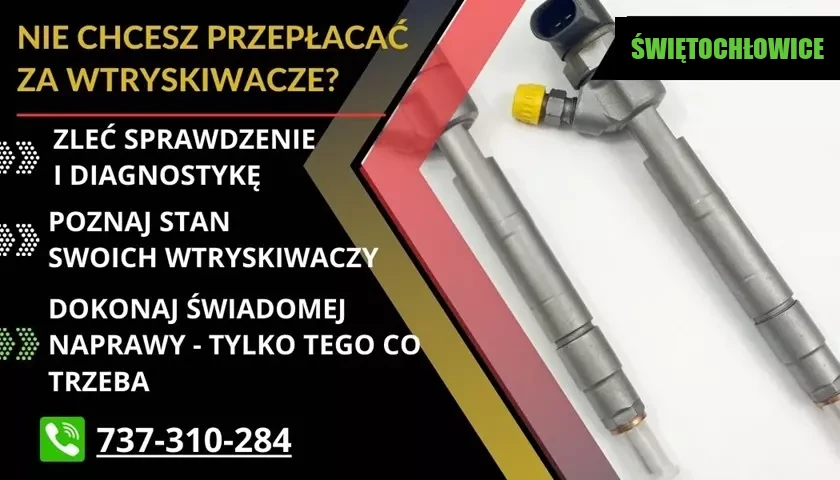 Regeneracja wtryskiwaczy Świętochłowice